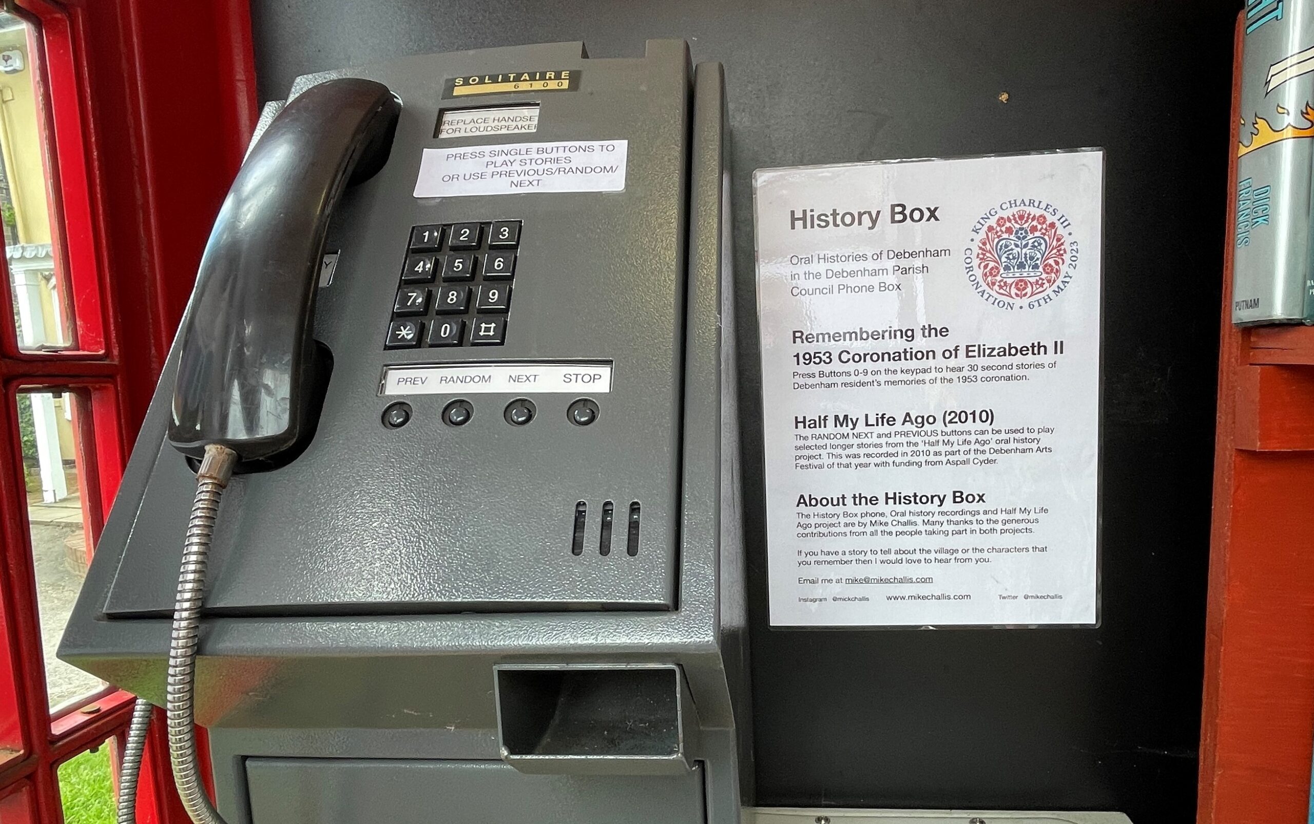 Dial up the past with village phone box – infotecNEWS