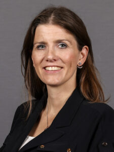 Official portrait photograph of Michelle Donelan, Secretary of State for Science, Innovation and Technology
