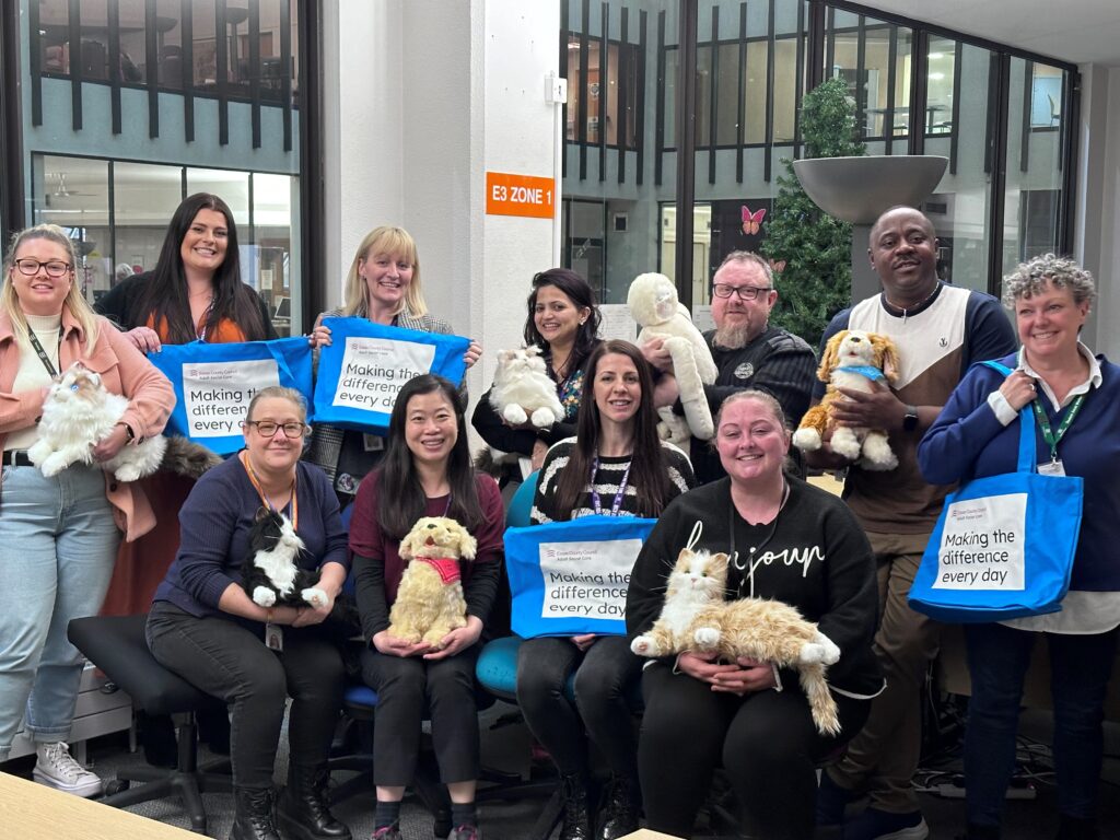 Robot pets for social care residents in Essex