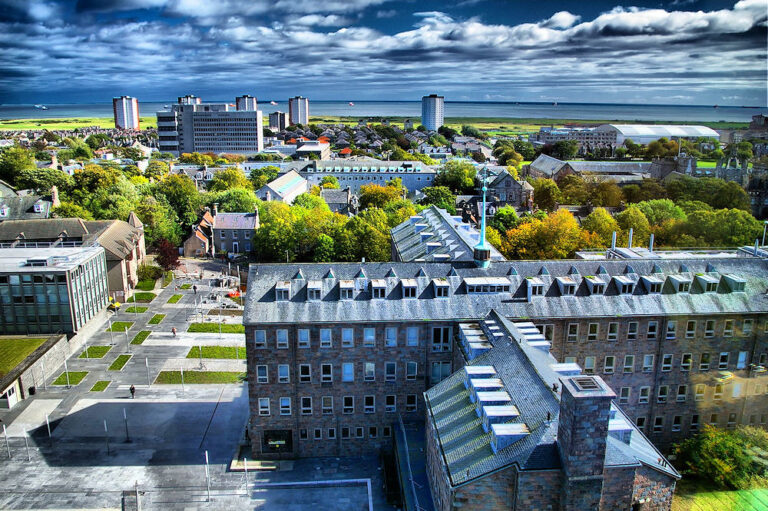 View From Aberdeen University New Library 1