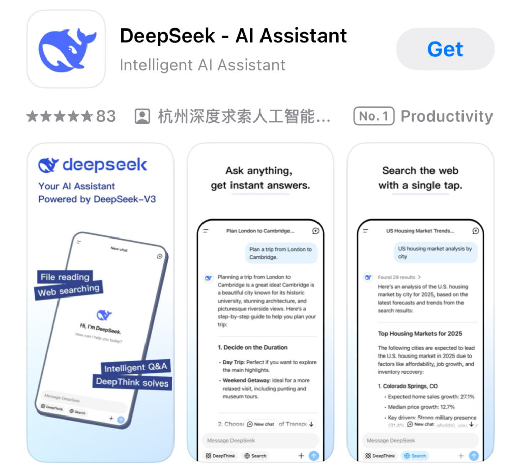 AI stock crash following launch of China’s DeepSeek 