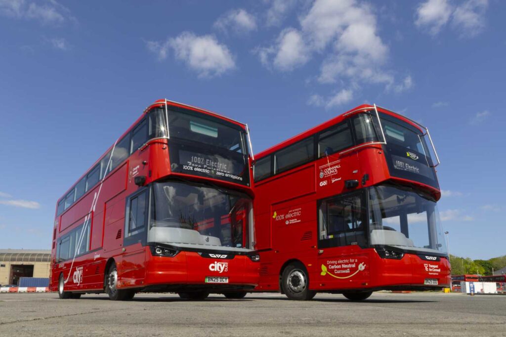 50 electric double deckers for Plymouth