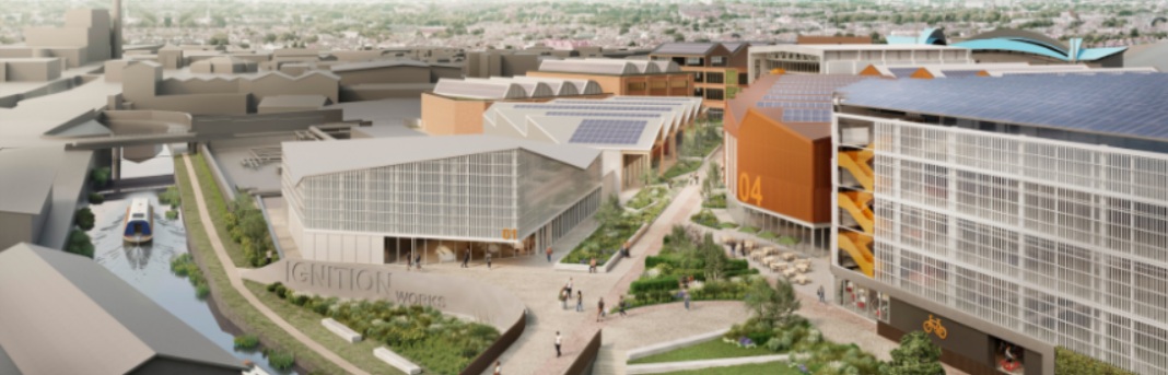 The proposed Ignition Works employment hub in Huddersfield, image courtesy of Kirklees Council