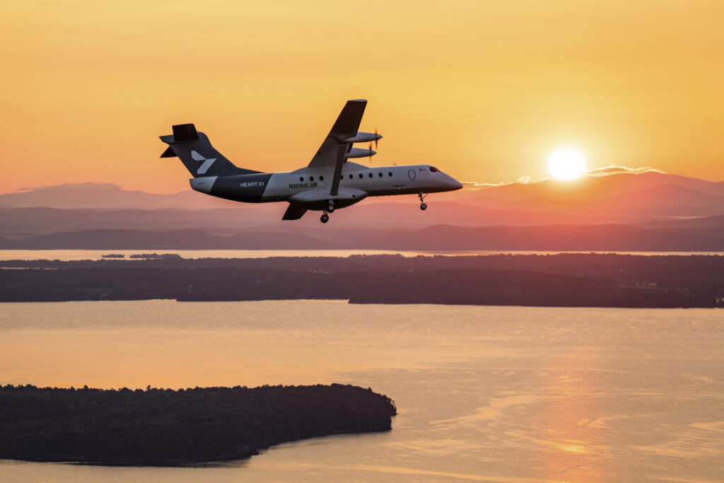 30-seater aircraft takes all-electric flight